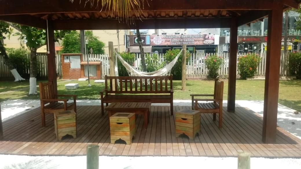 Apto Espetacular A 50 M Do Mar Em Condominio Com Piscinas Maravilhosas Guaratuba Exteriör bild